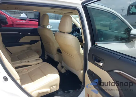 2015 Toyota Highlander Limited V6 z USA, uszkodzony, nr VIN 5TDYKRFHXFS074143